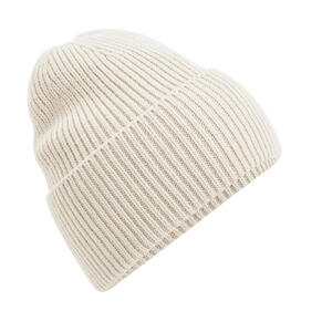 Beechfield: Oversized Cuffed Beanie Rippstrick in 5 Farben Recycled Umwelt B384R