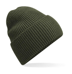Beechfield: Oversized Cuffed Beanie Rippstrick in 5 Farben Recycled Umwelt B384R