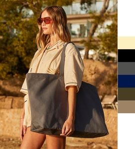 Westford Mill Oversized Canvas Tote Bag W696 Tasche NEU