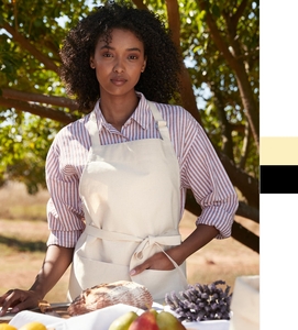 Westford Mill: LATZSCH�RZE DRILL BAUMWOLLE FairTrade Adult Craft Apron W364 NEU