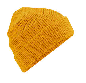 Beechfield: Strickm�tze Organic Cotton Waffle Beanie Winter Fr�hlings B52N TOP