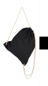 5er Pack Organic Cotton Drawstring Backpack