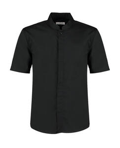 Kustom Kit Herren Bargear� Shirt Mandarin Collar Asia Look KK122 NEU