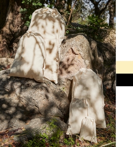 3er Pack Premium Cotton Stuff Bag