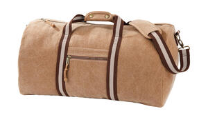 Quadra Umh�ngetasche used Look 45 Liter Desert Canvas Holdall QD613 NEU