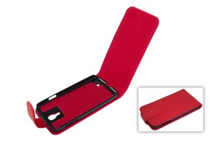 Tasche (Flip) Samsung I9500 Galaxy S4 red