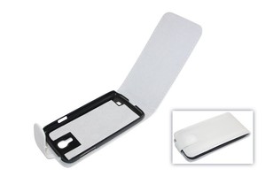 Tasche (Flip) Samsung I9500 Galaxy S4 weiss