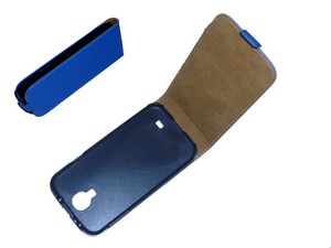 Tasche (Flip Slim) Samsung I9500 Galaxy S4 blau