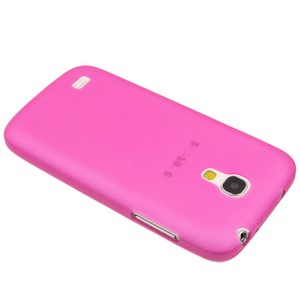 Schutzh�lle Case Ultra D�nn 0,3mm f�r Handy Samsung Galaxy S4 mini i9190 Pink Transparent