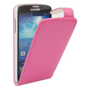 Schutzhlle Flip Tasche fr Handy Samsung Galaxy S4 Active GT-I9295 Pink