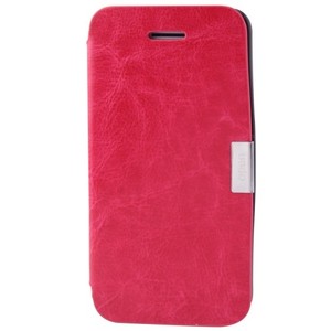 Schutzh�lle Case (Flip Quer) f�r Handy Apple iPhone 5C Pink