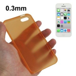Schutzh�lle Case Ultra D�nn 0,3mm f�r Handy Apple iPhone 5C Orange