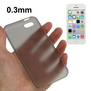 Schutzhlle Case Ultra Dnn 0,3mm fr Handy Apple iPhone 5C Grau