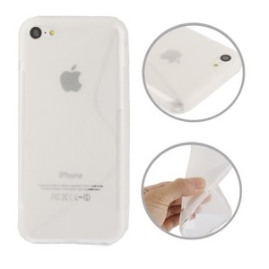 Handyh�lle TPU Case f�r Handy Apple iPhone 5C Transparent