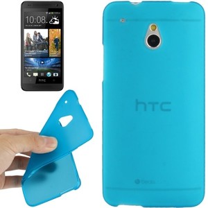 Schutzh�lle TPU Case f�r Handy HTC One mini M4 Hellblau