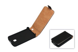  Handyhlle Tasche (Flip Slim) LG E410 Optimus L1 II schwarz