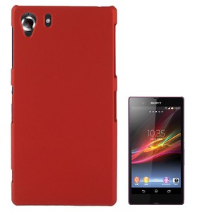 Schutzh�lle Kunststoff-Geh�use f�r Sony Xperia Z1 rot
