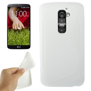 Handyh�lle Schutz TPU f�r Handy LG Optimus G2 wei�