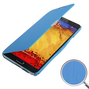 Handyh�lle Tasche f�r Samsung Galaxy Note 3 N9000 blau geb�rstet