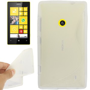 Schutzh�lle TPU Case f�r Handy Nokia Lumia 520 transparent