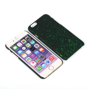 Handy H�lle Schutz Case Bumper Schale f�r Apple iPhone 6 Plus 3D Sterne Gr�n