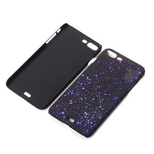 Handy H�lle Schutz Case Bumper Schale f�r Apple iPhone 7 Plus 3D Sterne Lila