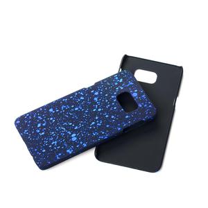Handy H�lle Schutz Case Bumper Schale f�r Samsung Galaxy S6 Edge Plus 3D Sterne Blau