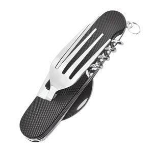 6-in-1 Camping Faltbesteck