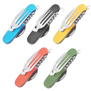 6-in-1 Camping Faltbesteck