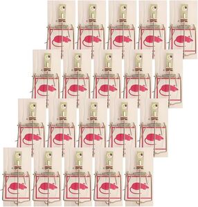 20x Mausefalle Schlagfalle Mausfalle Holzfalle Falle M�use Tierfalle M�usefang
