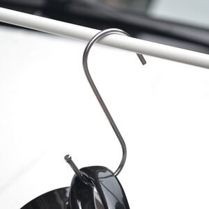 4pcs Small Multifunctional Stainless Steel Hooks Metal S-shaped Hook