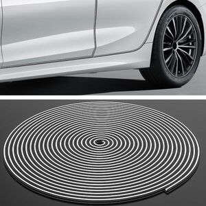 8m Car Wheel Anti-collision Protection Decorative Strip(Blue)