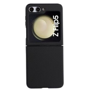 Handyh�lle f�r Samsung Galaxy Z Flip5 Kevlar Carbon Fiber Textur