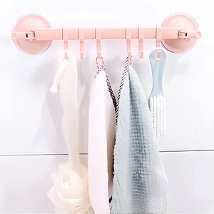 Handtuchhalter ohne Bohren Saugnapf Kunststoff Handtuch Stange Badetuchhalter