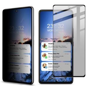 Displayschutz Panzerfolie fr Samsung Galaxy A53 5G - Anti Spy