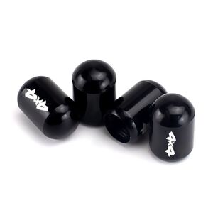 4er Set Aluminium Ventilkappen f�r Auto Motorad Fahrrad Roller Radventilkappen