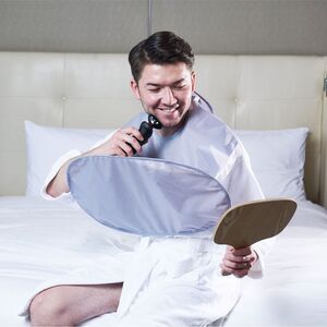 Bartsch�rze Rasierumhang Bart Kittel L�tzchen wasserdicht