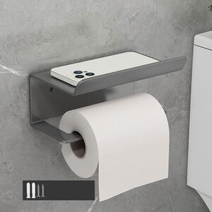 Toilettenpapierhalter ohne Bohren Klopapierhalter Edelstahl Papierhalter Halter