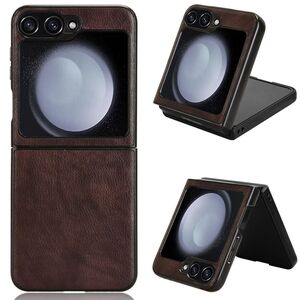 Handyh�lle f�r Samsung Galaxy Z Flip6 Case Cover Braun
