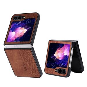 Handyh�lle f�r Samsung Galaxy Z Flip6 Case Cover Braun