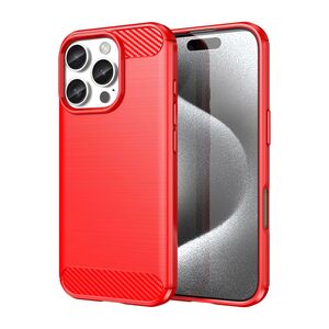 Handyh�lle f�r Apple iPhone 16 Pro Case Cover Rot