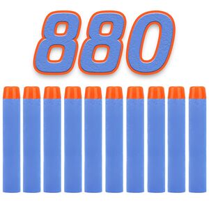 880 Pfeile f�r Nerf Elite 2.0, 7.2cm Pfeile Refill Bullets, Ersatzpfeile Munition Foam Darts f�r Nerf Hasbro Fortnite