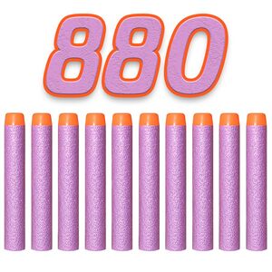 880 Pfeile f�r Nerf Elite 2.0, 7.2cm Pfeile Refill Bullets, Ersatzpfeile Munition Foam Darts f�r Nerf Hasbro Fortnite