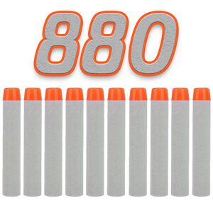 880 Pfeile f�r Nerf Elite 2.0, 7.2cm Pfeile Refill Bullets, Ersatzpfeile Munition Foam Darts f�r Nerf Hasbro Fortnite