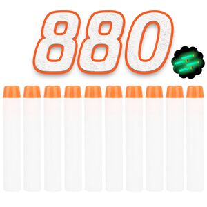 880 Pfeile f�r Nerf Elite 2.0, 7.2cm Pfeile Refill Bullets, Ersatzpfeile Munition Foam Darts f�r Nerf Hasbro Fortnite