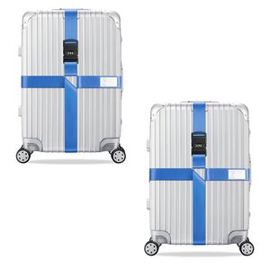 2x Kreuz Kofferband Koffergurt