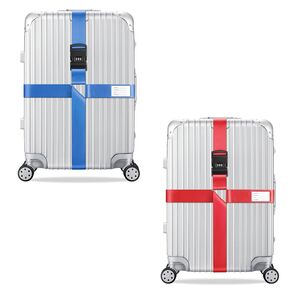 2x Kreuz Kofferband Koffergurt