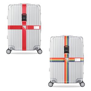 2x Kreuz Kofferband Koffergurt