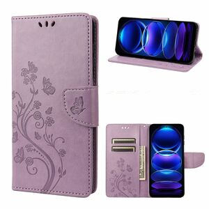 Schutz Handy H�lle f�r Xiaomi Redmi Note 12 Pro 5G Case Cover Tasche Wallet Etui