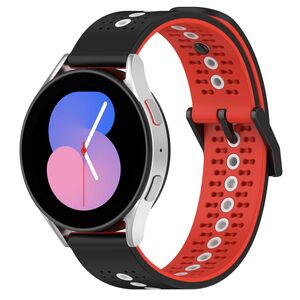 Silikon Armband 20mm Uhrenarmband f�r Samsung Galaxy Watch 4 5 Classic Pro Loop